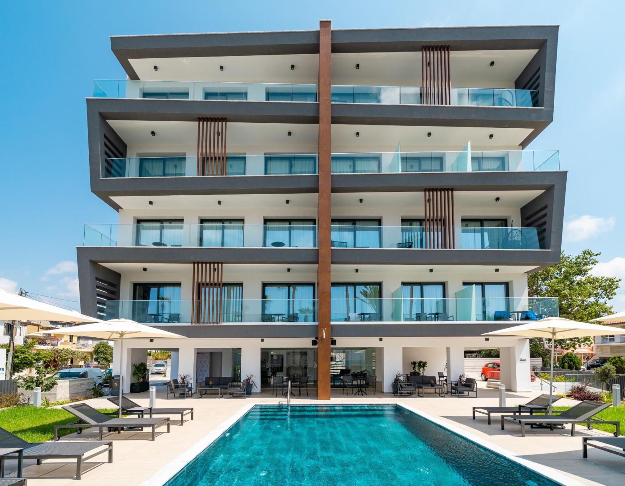 Waterside Sea View Apartments Paphos Luaran gambar