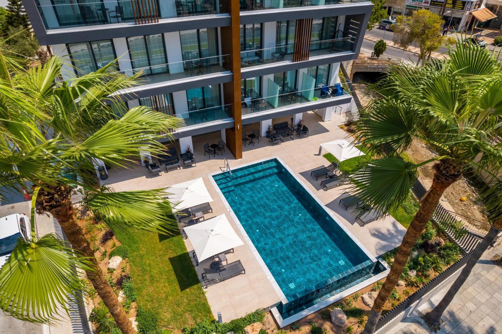 Waterside Sea View Apartments Paphos Luaran gambar