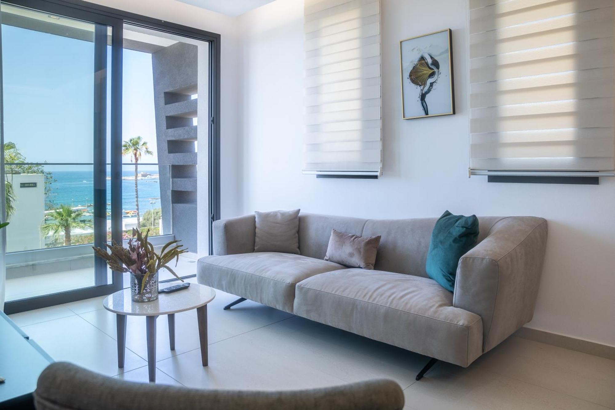 Waterside Sea View Apartments Paphos Luaran gambar