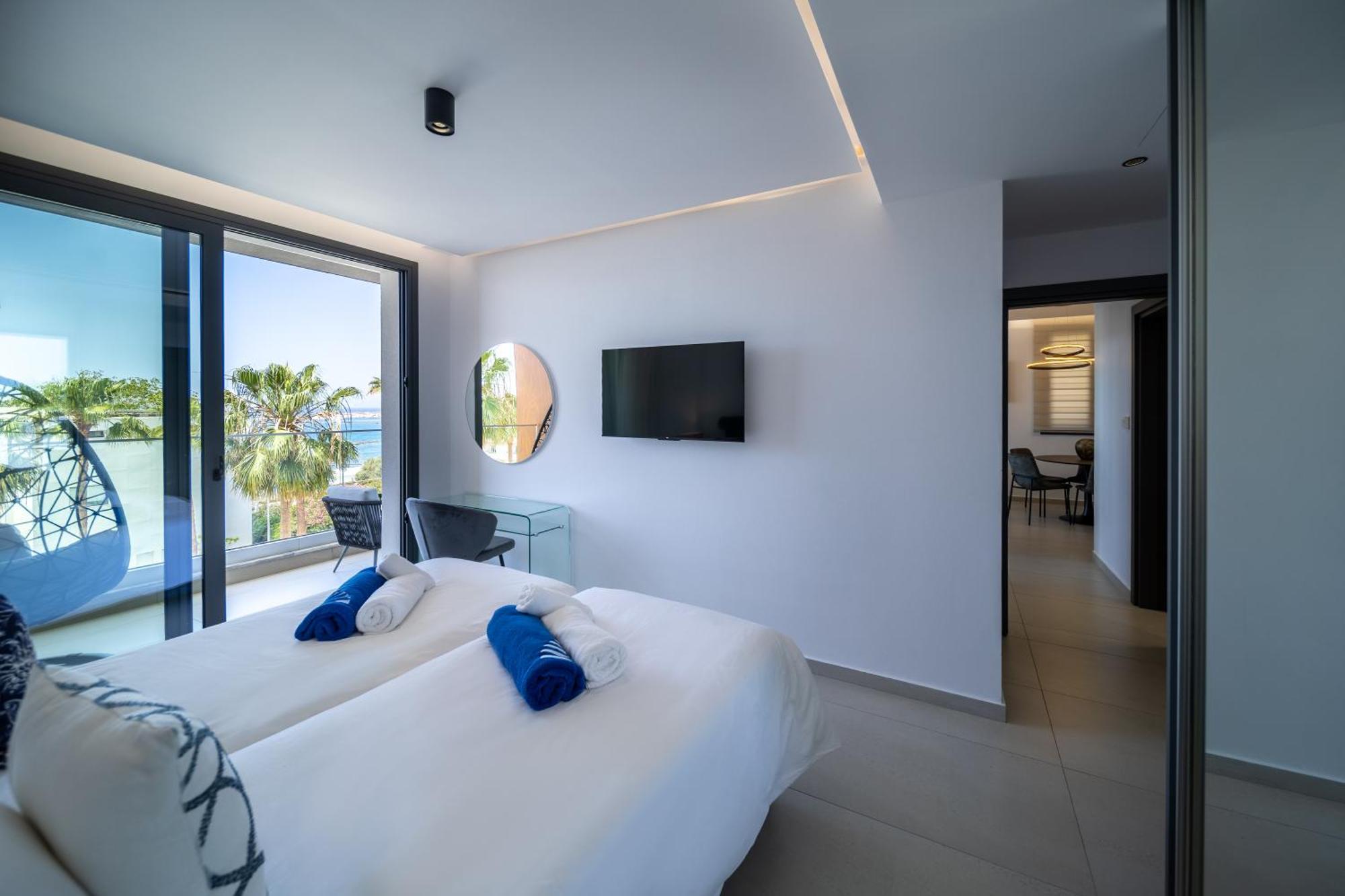 Waterside Sea View Apartments Paphos Luaran gambar